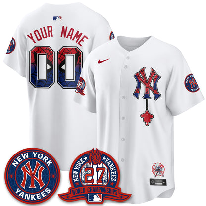 NYY x Web-Head 2026 Vapor Custom Jersey - Printed-DTD
