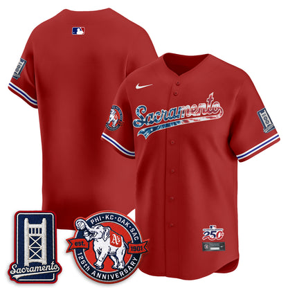 OAK Americana 2026 Vapor Limited Jersey - Stitched-DTD