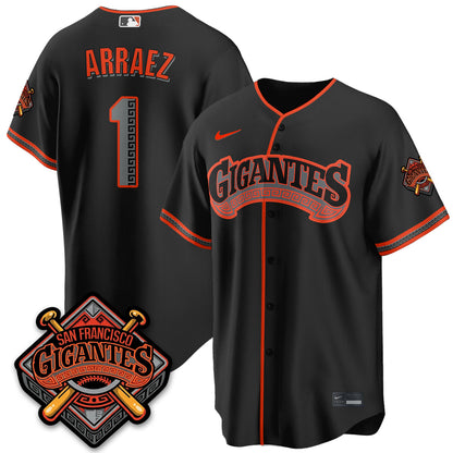 SF GIGANTES Vapor Limited Jersey - All Stitched-DTD