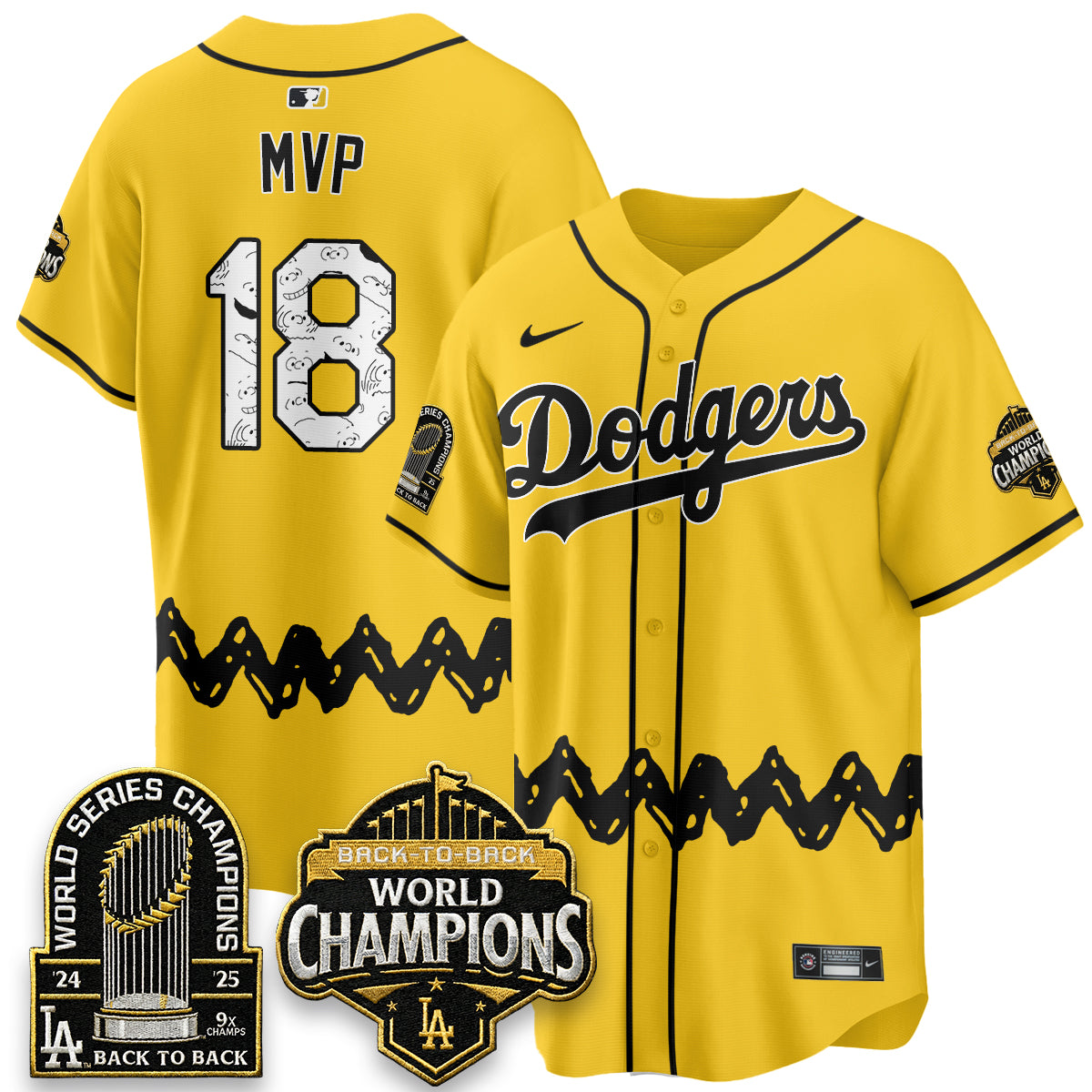 LAD x P-nuts Style Vapor Jersey - Stitched-DTD