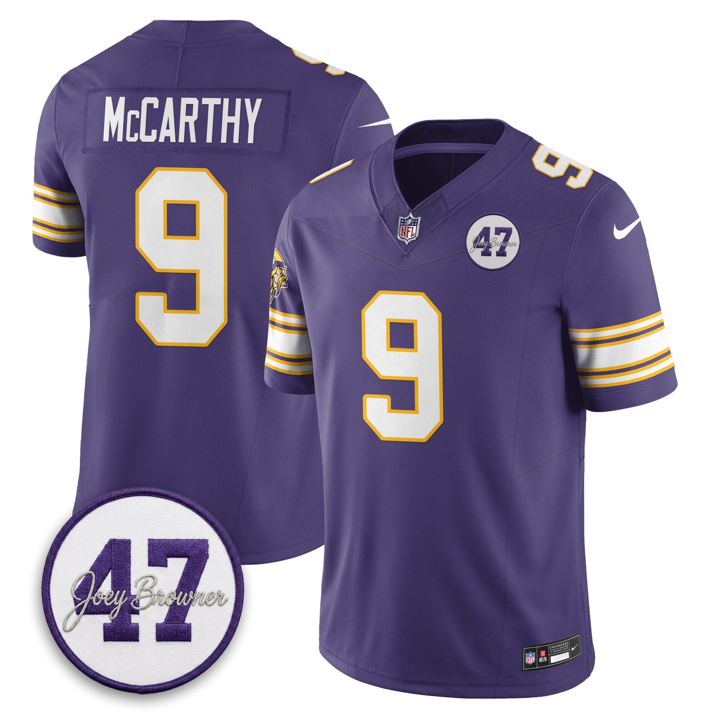 MIN Joey Browner Thank You For Memories - 1960 – 2026 Football Vapor Limited Jersey - All Stitched-DTD