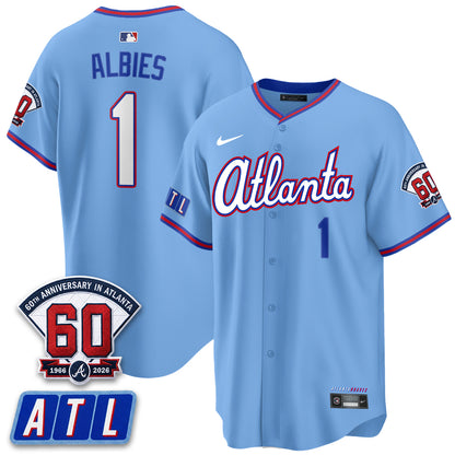 ATL 2026 60th Anniversary Vapor Limited Jersey - All Stitched-DTD