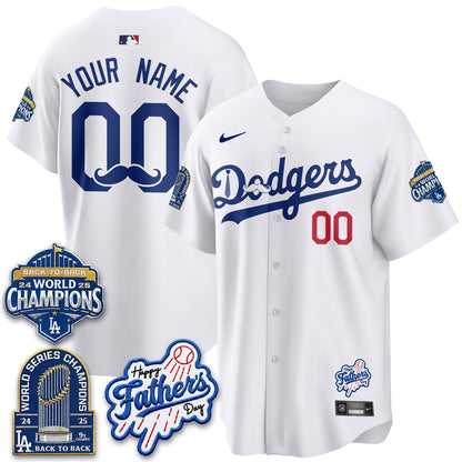 LAD Happy Father's Day 2026 Custom Jersey - Stitched-DTD