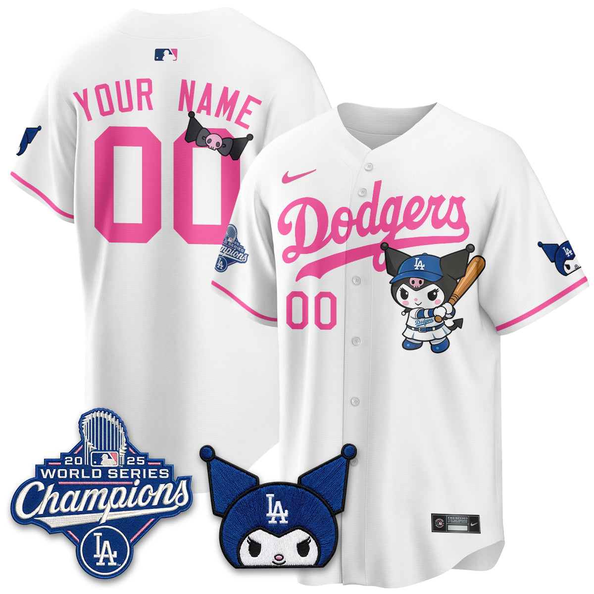 LAD Kuromi Edition Vapor Custom Jersey - Stitched-DTD