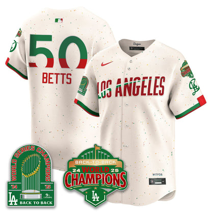 LAD Mexico Vapor Limited Jersey - 9x & B2B Champs - All Stitched-DTD