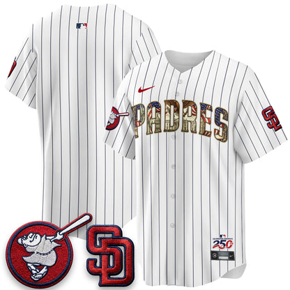 SD 2026 Independence Day USA Vapor Limited Jersey - Stitched-DTD