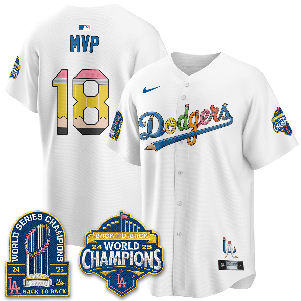 LAD x Back to School Style Vapor Jersey - Stitched-DTD