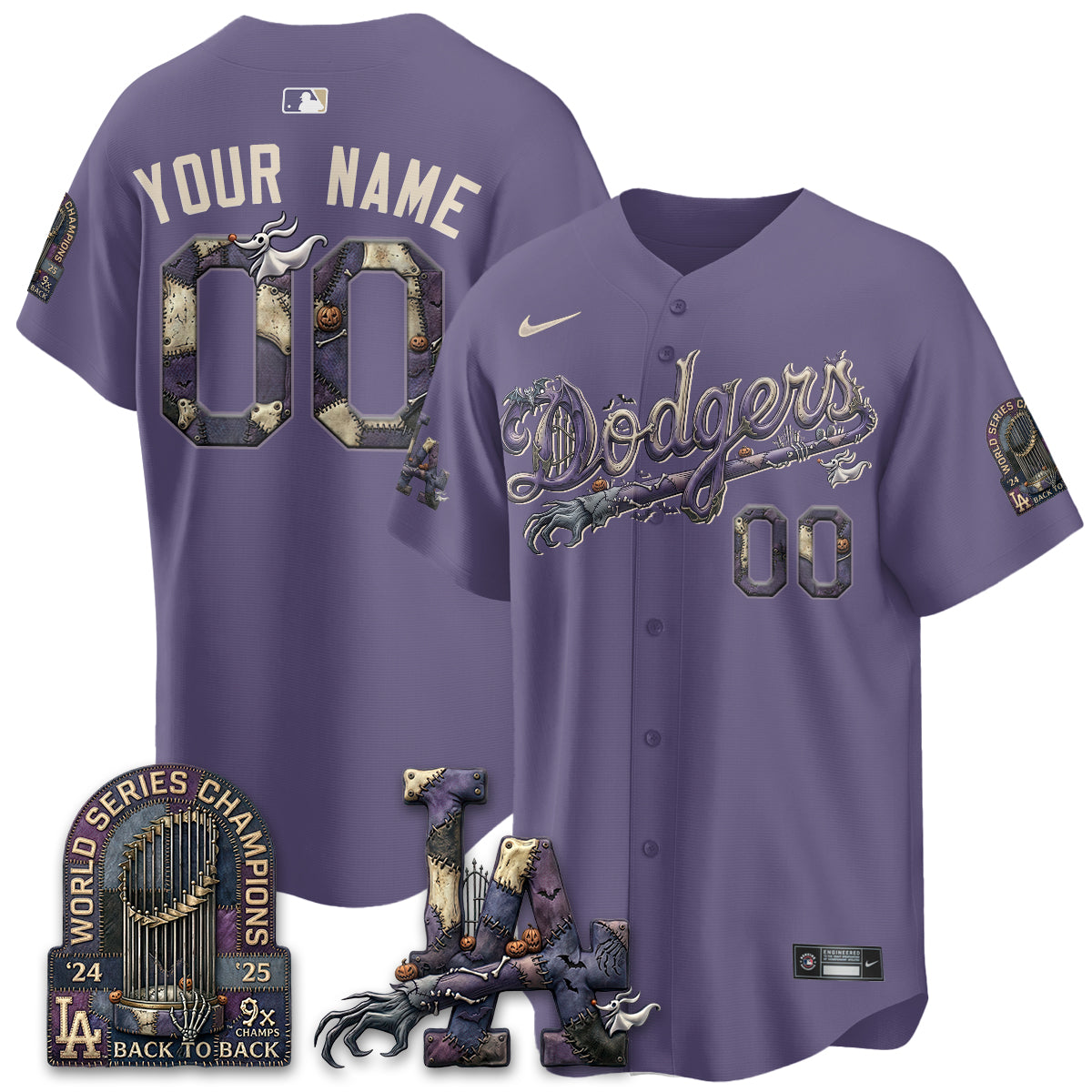 LAD Nightmare Edition Vapor Custom Jersey - Printed-DTD