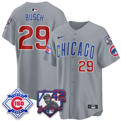 CHC 150th Anniversary & Jackie Robinson Day Patch Vapor Premier Limited Jersey - All Stitched-DTD