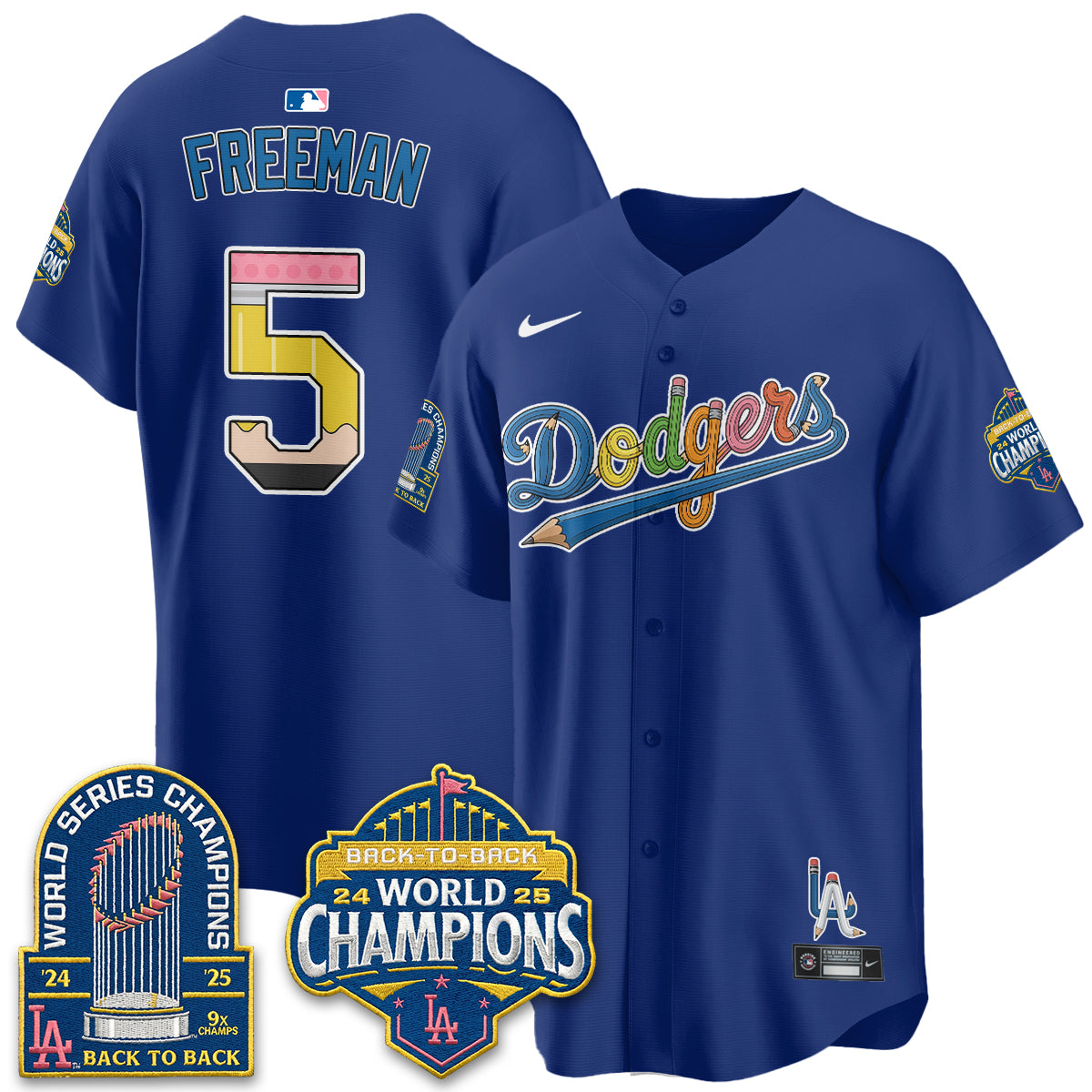 LAD x Back to School Style Vapor Jersey - Stitched-DTD