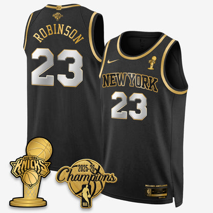 NYK 2026 NBA Champions Gold Edition Vapor Jersey - Stitched-DTD