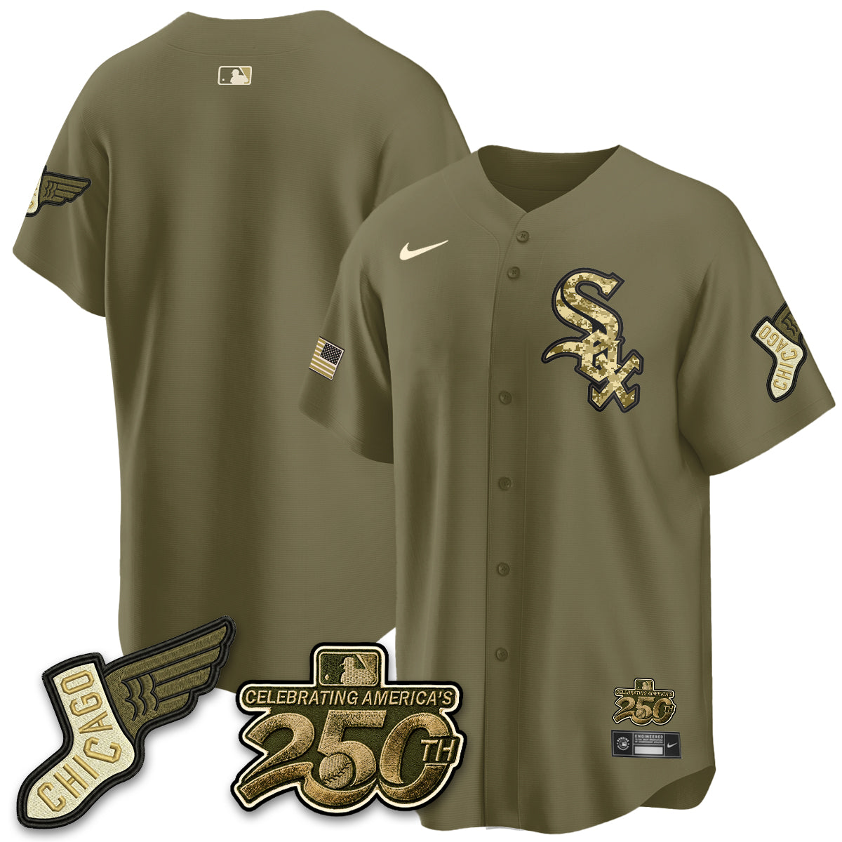 CWS Salute to Service 2026 Vapor Limited Jersey - Stitched-DTD
