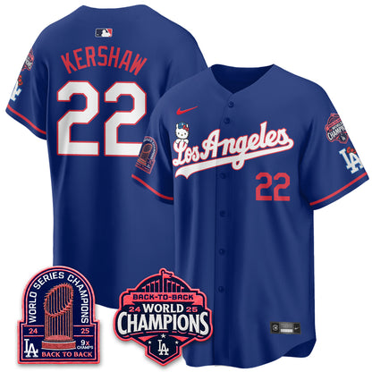 LAD x Hello Kitty Night 2026 Vapor Jersey - All Stitched - V2-DTD