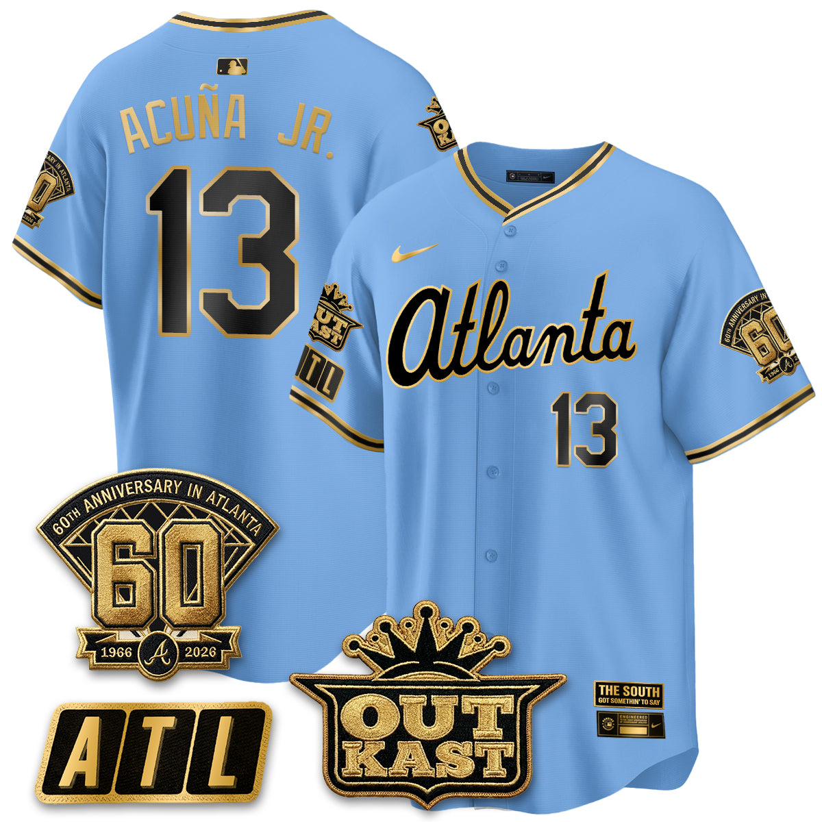 ATL 2026 Gothic Edition Vapor Limited Jersey - All Stitched-DTD
