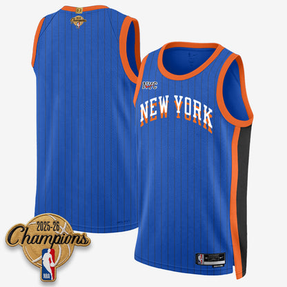 NYK 2026 Basketball Champions Vapor Jersey V2- Stitched-DTD
