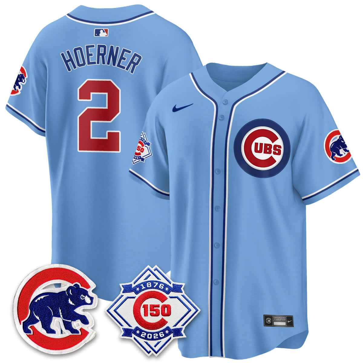CHC 150th Anniversary Black Out Style Vapor Premier Limited Jersey - All Stitched-DTD