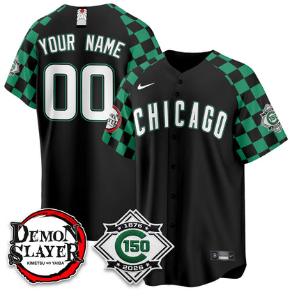 CHC Demon Slayer Vapor Limited Custom Jersey - Stitched-DTD