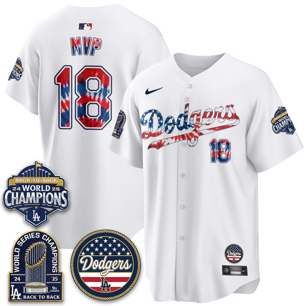 LAD Americana 2026 Vapor Limited Jersey - Stitched-DTD