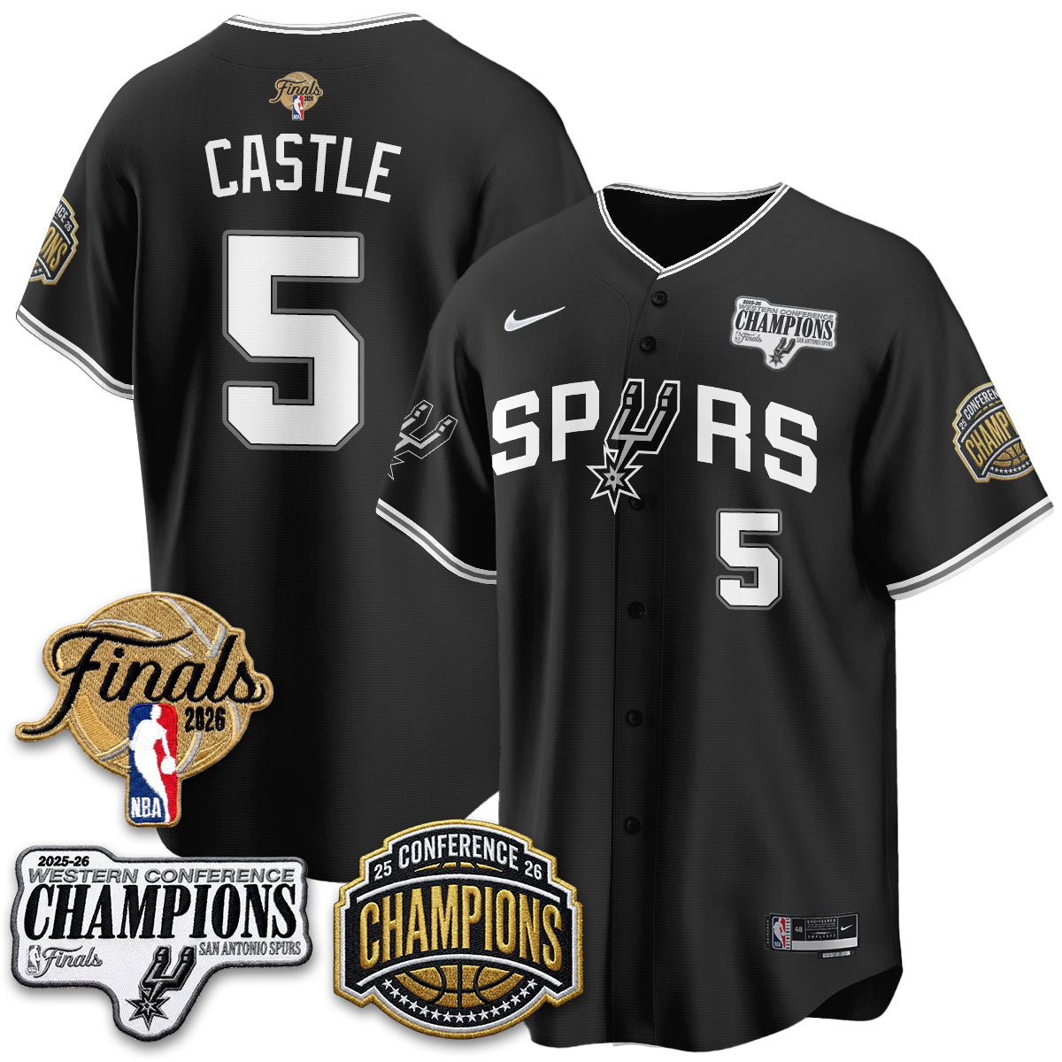 SAS 2026 Basketball Finals Vapor Jersey - Stitched-DTD