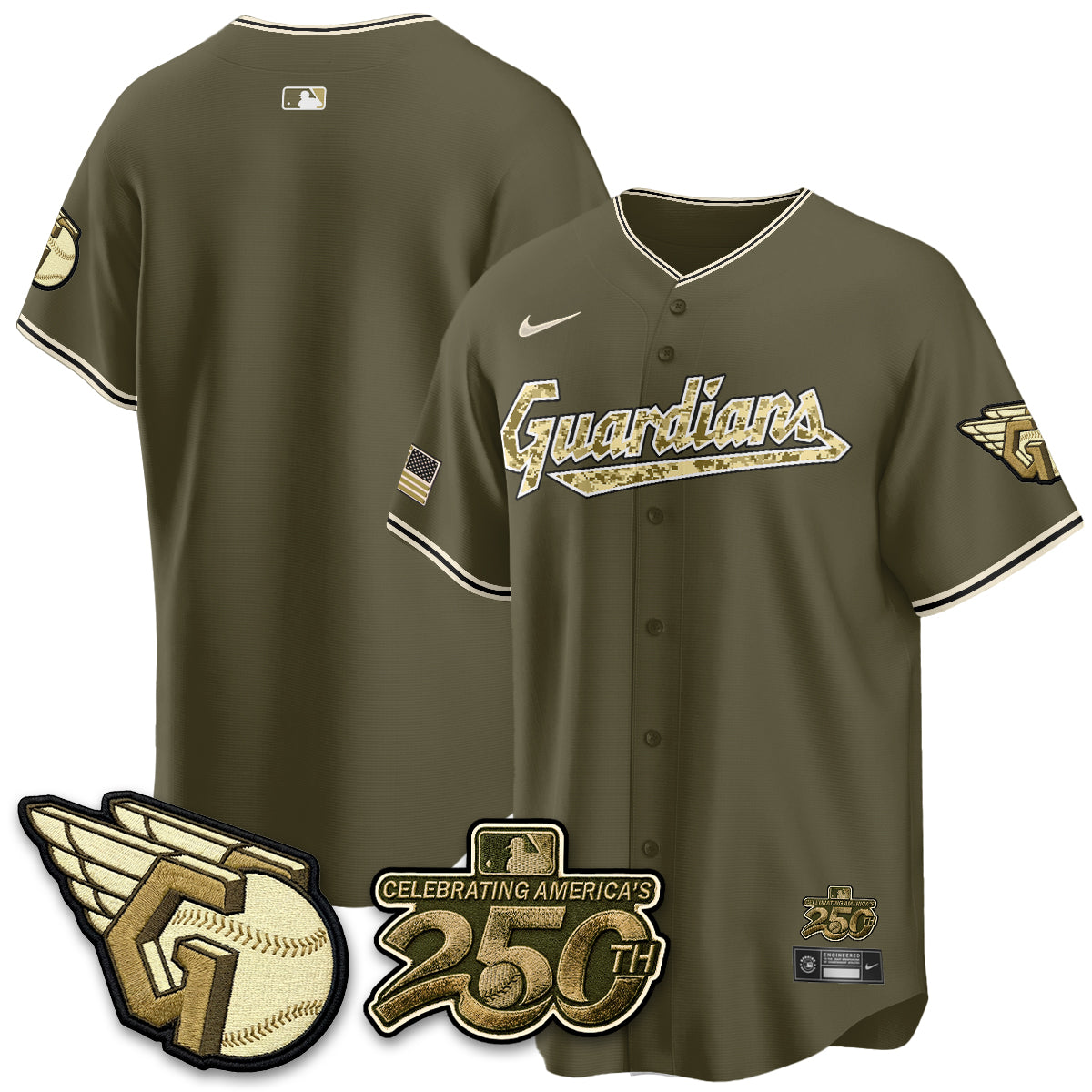 CLE Salute to Service 2026 Vapor Limited Jersey - Stitched-DTD