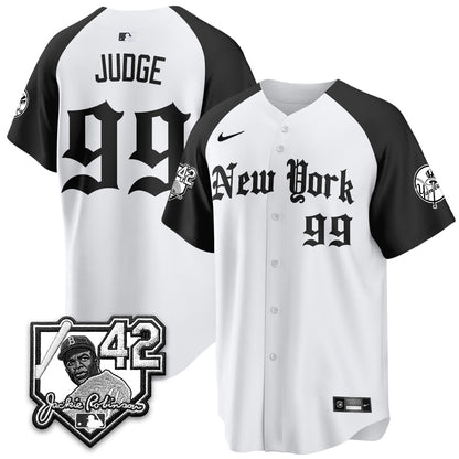 NYY 2026 Jackie Robinson Day Gothic Vapor Limited Jersey - All Stitched-DTD