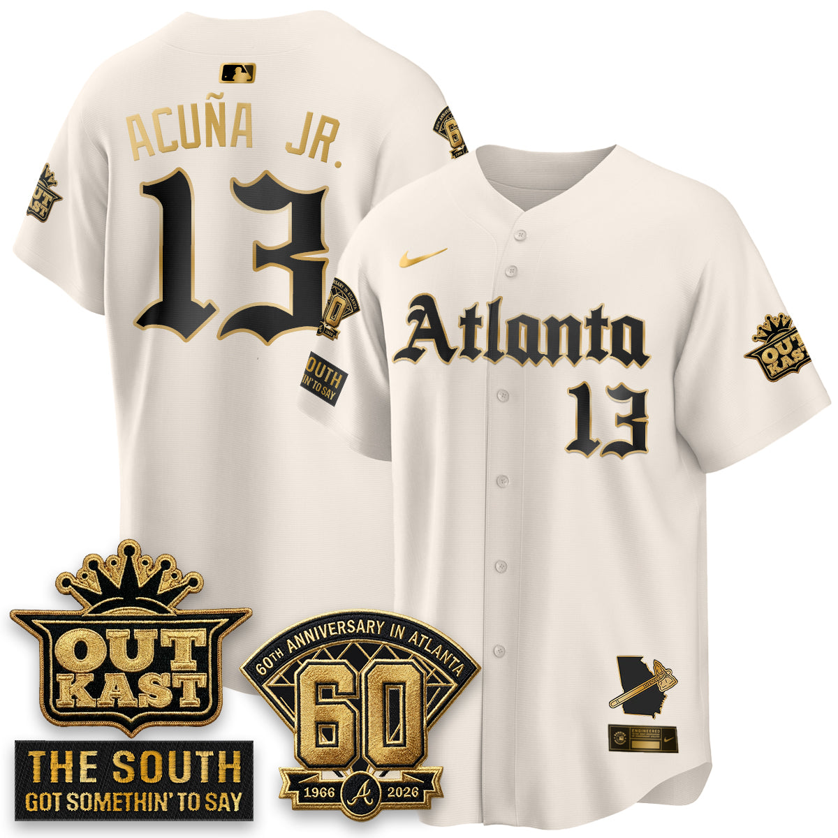 ATL 2026 Gothic Edition Vapor Limited Jersey - All Stitched-DTD