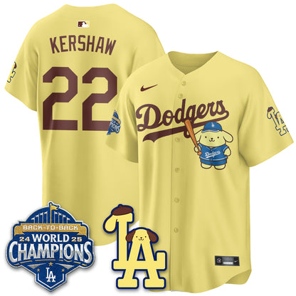 LAD Pompompurin Edition Vapor Jersey - Stitched-DTD