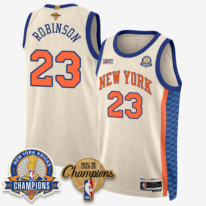 NYK 2026 Basketball Champions Special Edition Vapor Jersey V2- Stitched-DTD