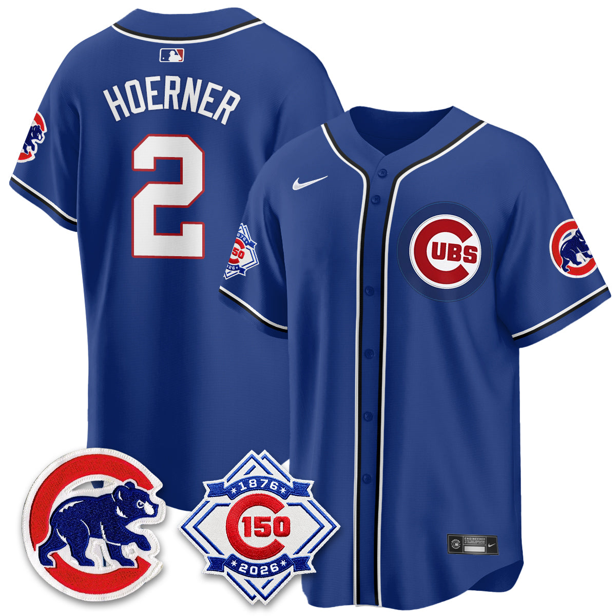 CHC 150th Anniversary Black Out Style Vapor Premier Limited Jersey - All Stitched-DTD