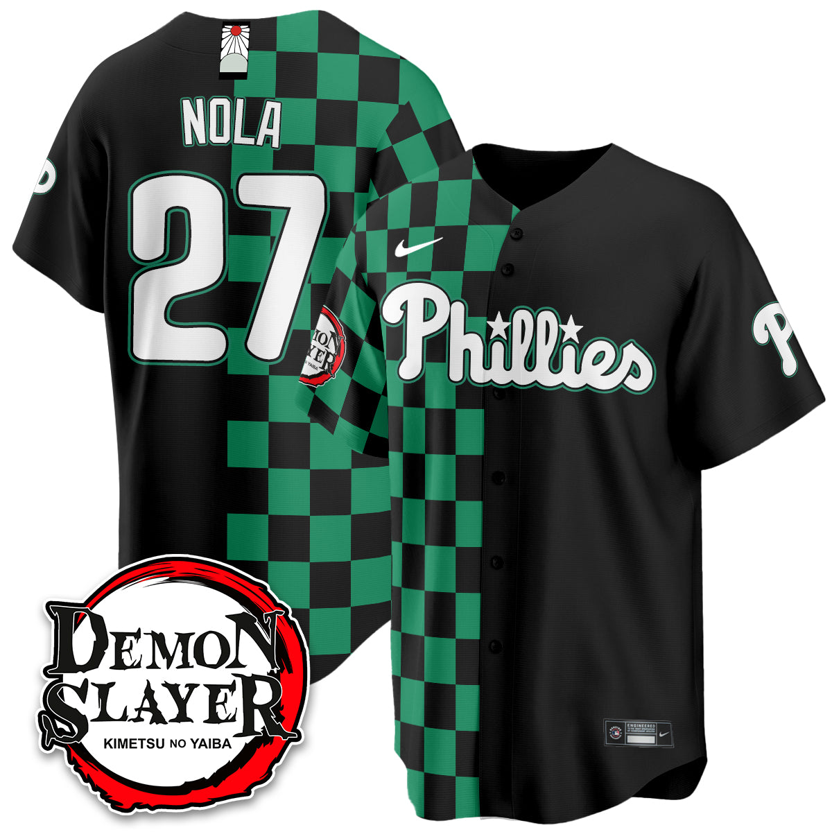 PHI Demon Slayer Vapor Limited Jersey - Stitched-DTD