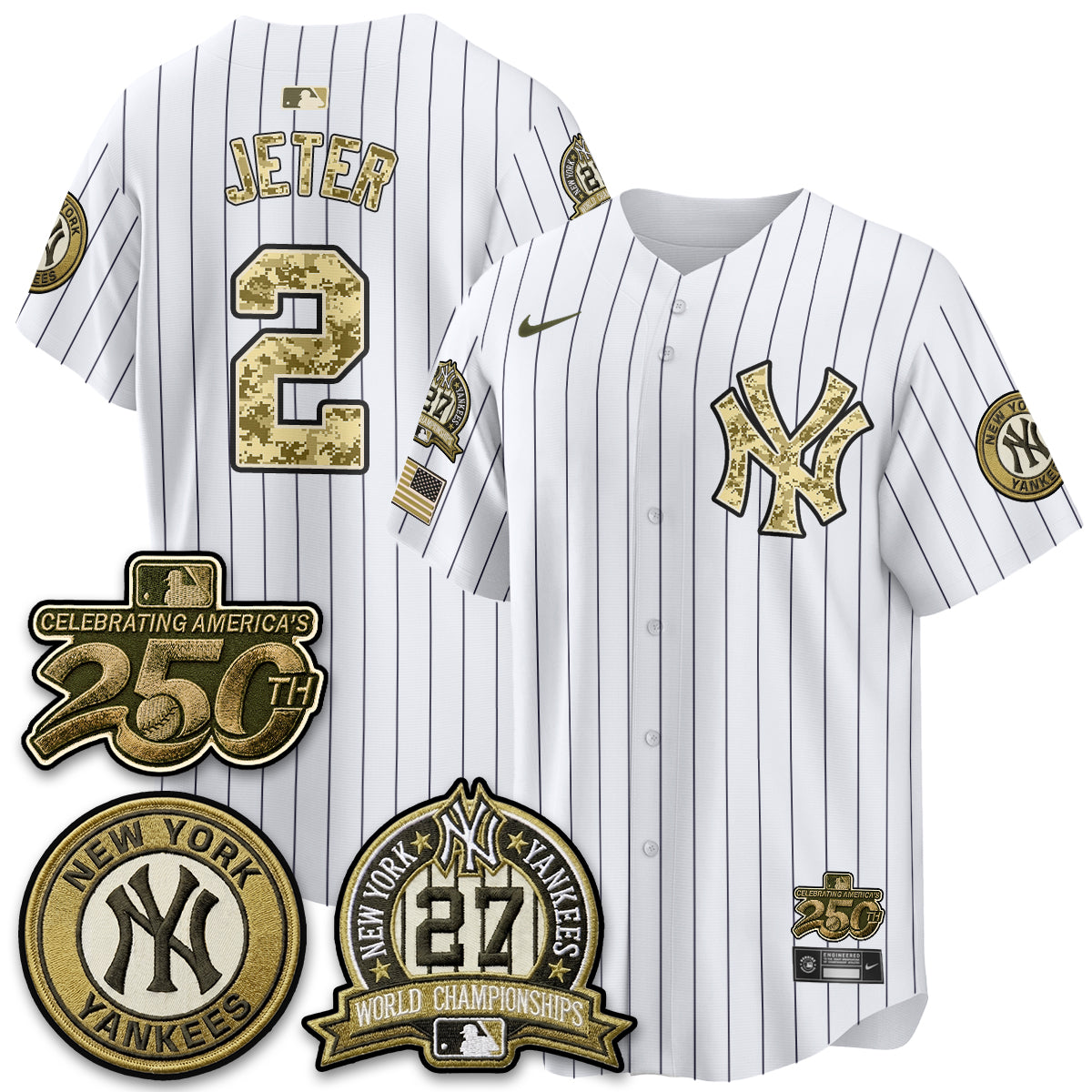 NYY Salute to Service 2026 Vapor Limited Jersey - Stitched-DTD