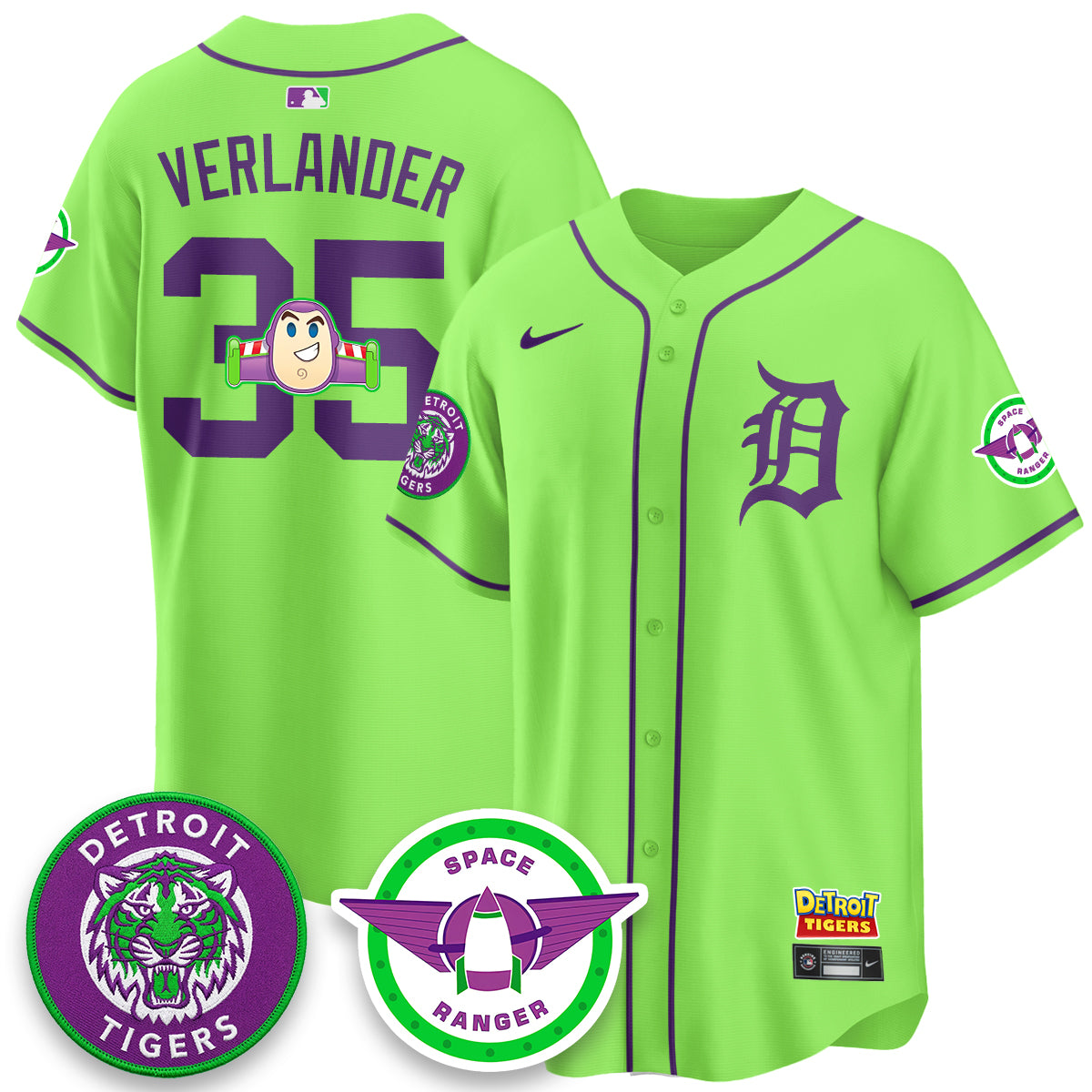DET 2026 Space Ranger Edition Vapor Limited Jersey - Stitched-DTD