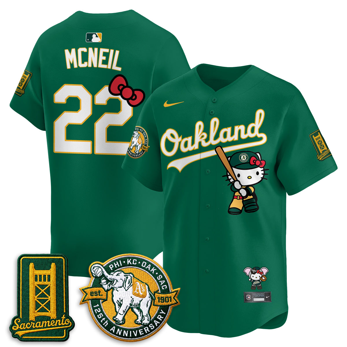 OAK x Meow KT 2026 Vapor Limited Jersey - Stitched-DTD