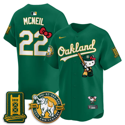 OAK x Meow KT 2026 Vapor Limited Jersey - Stitched-DTD