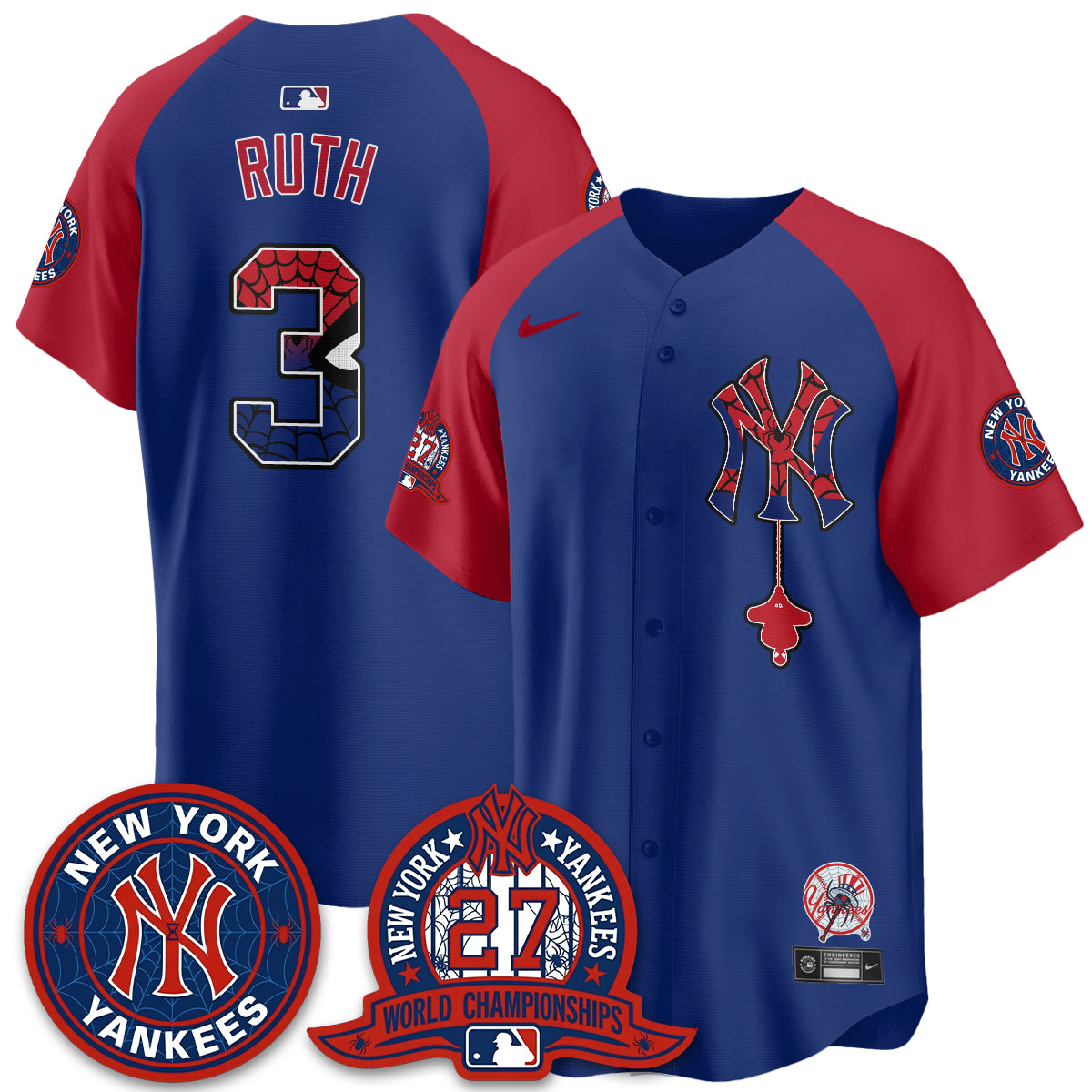NYY x Web-Head 2026 Vapor Jersey - Printed-DTD