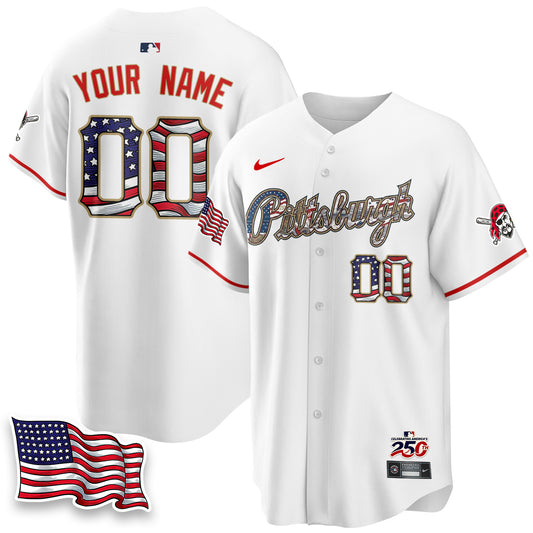PIT 2026 Independence Day USA Vapor Limited Custom Jersey - Stitched-DTD