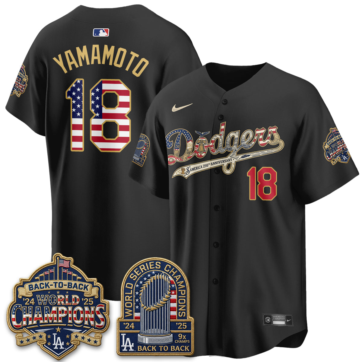 LAD America 250th Anniversary Limited Jersey - Stitched-DTD