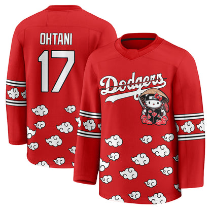 LAD Akatsuki Edition Vapor Hockey Jersey - Stitched-DTD