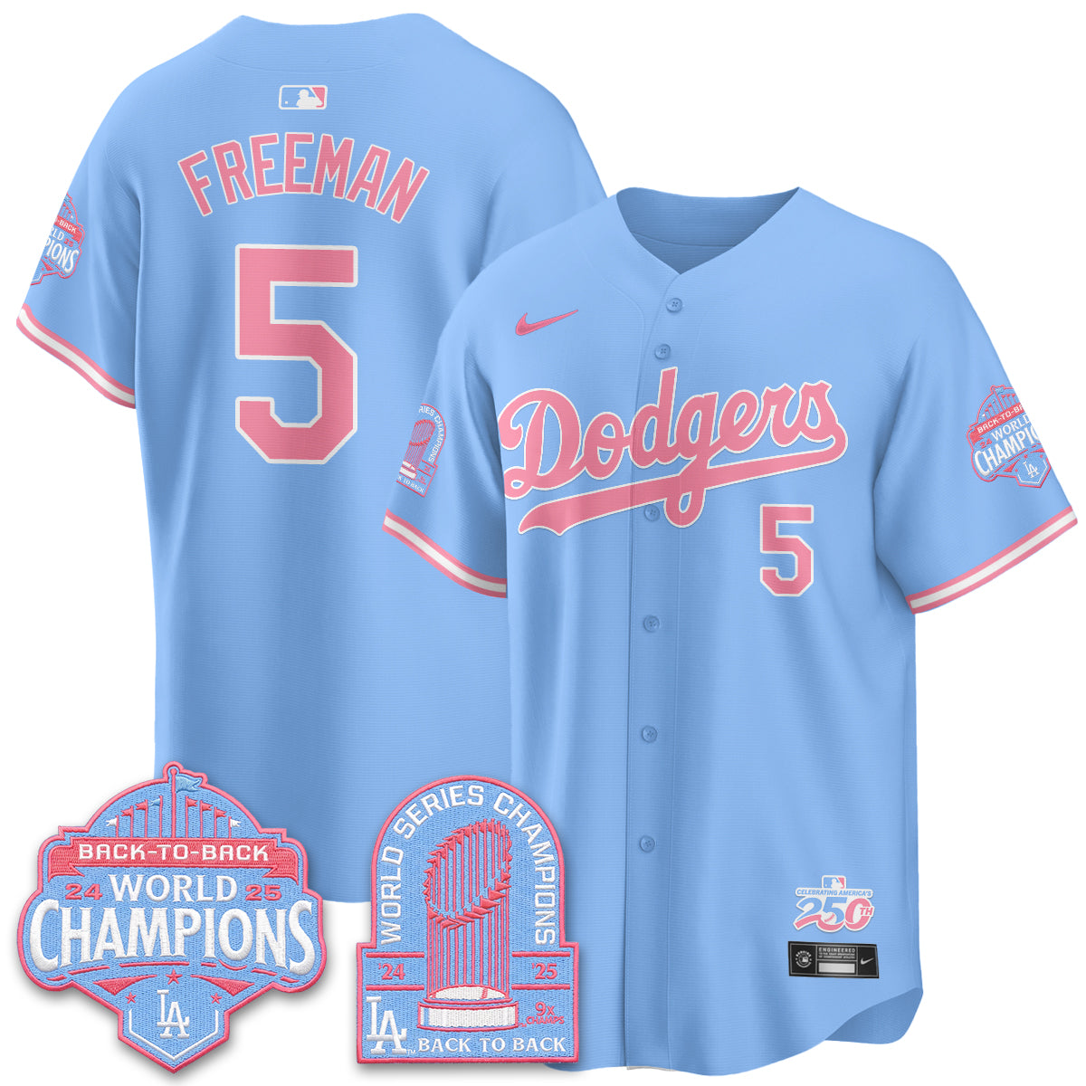 LAD x Bubblegum Vapor Jersey - Stitched-DTD