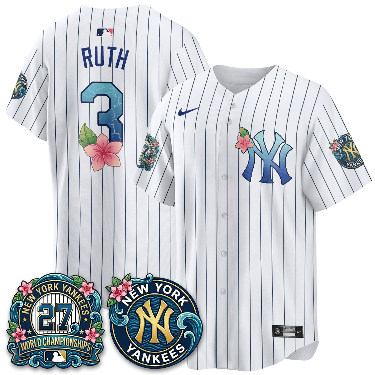 NYY "Aloha Spirit" Vapor Limited Jersey - Printed-DTD