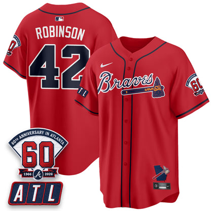 ATL 2026 60th Anniversary Vapor Limited Jersey - All Stitched-DTD