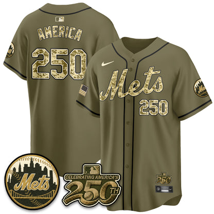 NYM Armed Forces Day Vapor Premier Limited Jersey - All Stitched V2-DTD