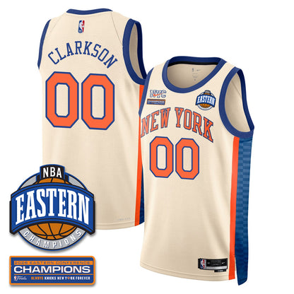 NYK 2026 NBA Eastern Conference Champions Vapor Jersey - Stitched-DTD