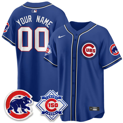 CHC 150th Anniversary Black Out Style Vapor Premier Limited Custom Jersey - All Stitched-NQD
