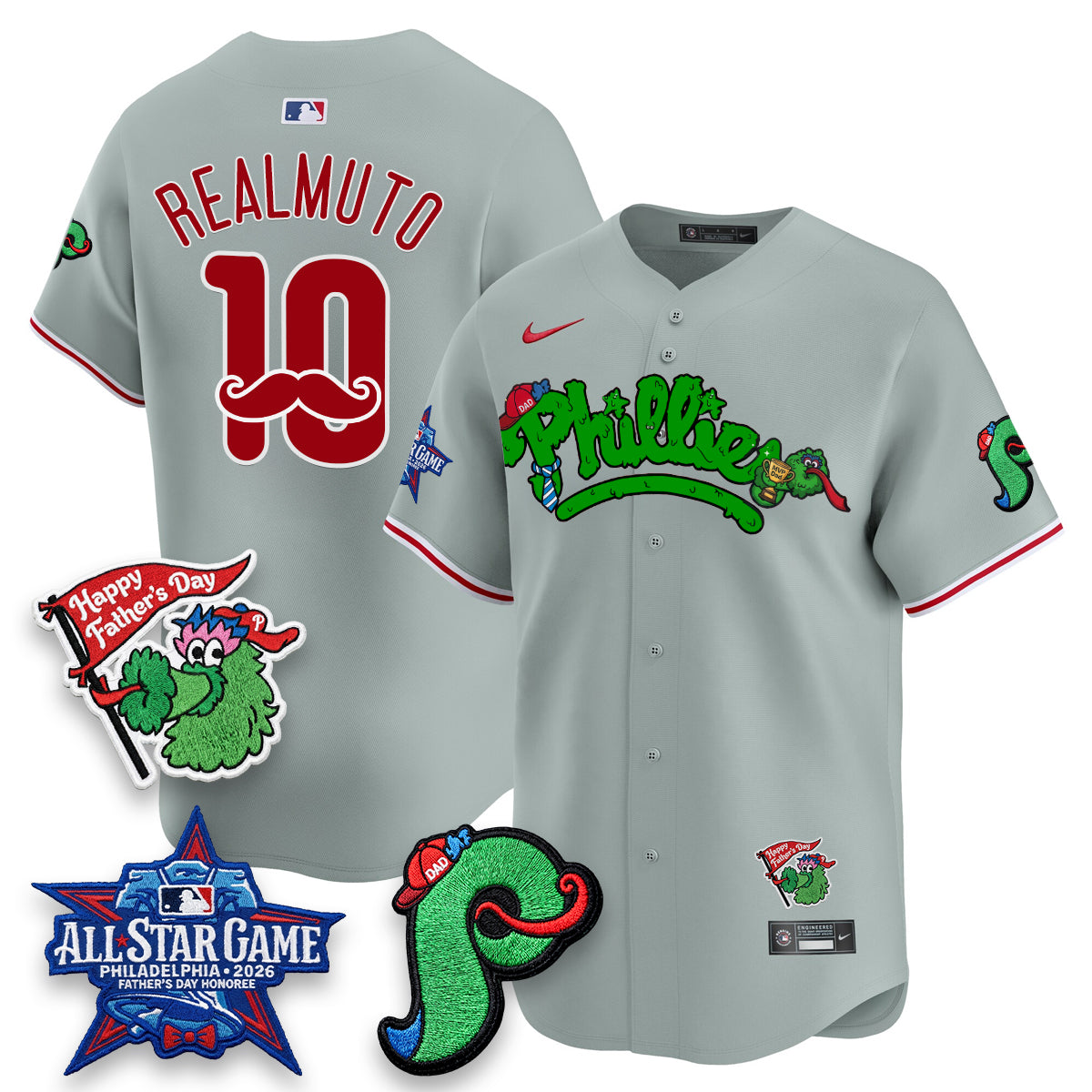 PHI Happy Father's Day Vapor Jersey - Stitched-DTD
