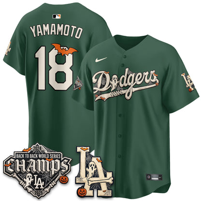 LAD Halloween 2026 Vapor Jersey - Stitched-DTD