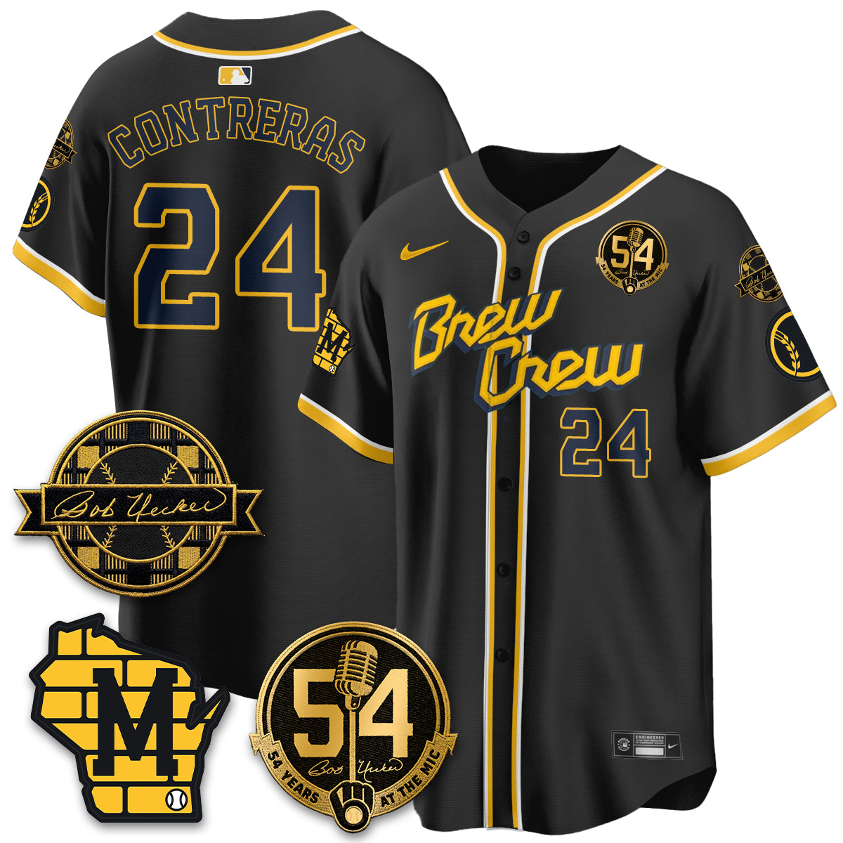 MIL 2026 Black Out Style Limited Vapor Jersey - All Stitched-DTD