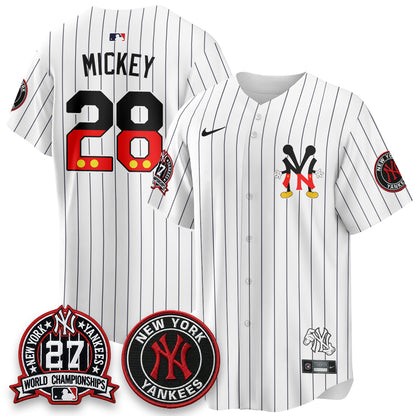 NYY x Mouse Vapor Limited Jersey - Stitched-DTD