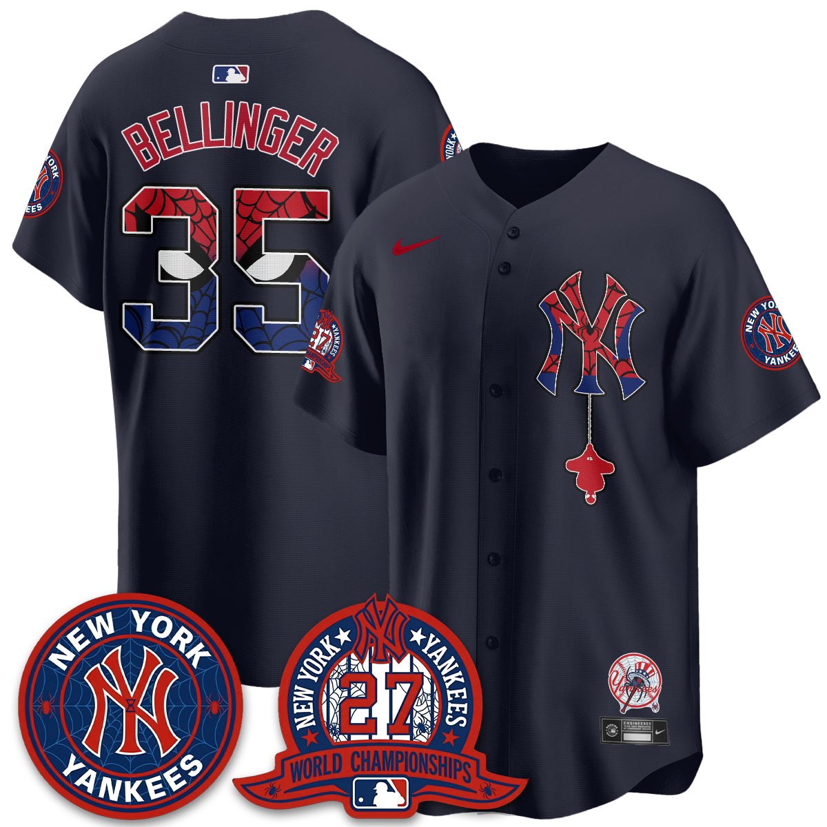 NYY x Web-Head 2026 Vapor Jersey - Printed-DTD