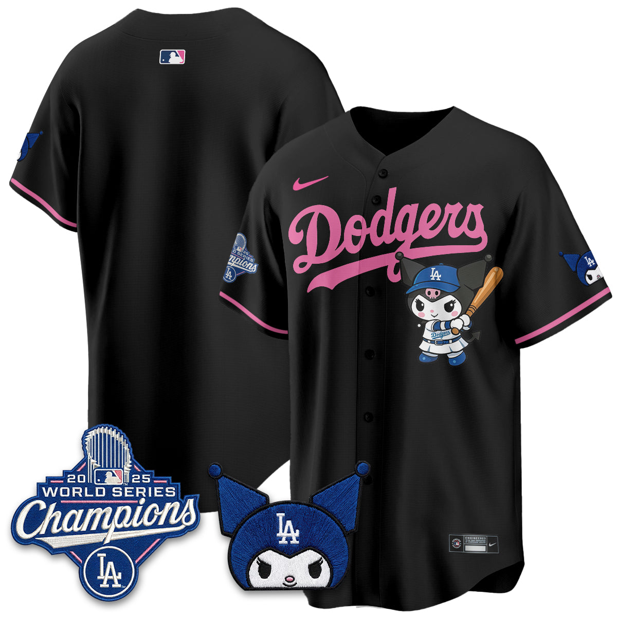 LAD Kuromi Edition Vapor Jersey - Stitched-DTD
